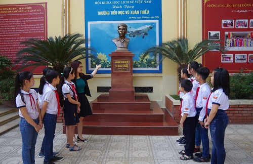 Ngôi trường mang tên người phi công anh hùng